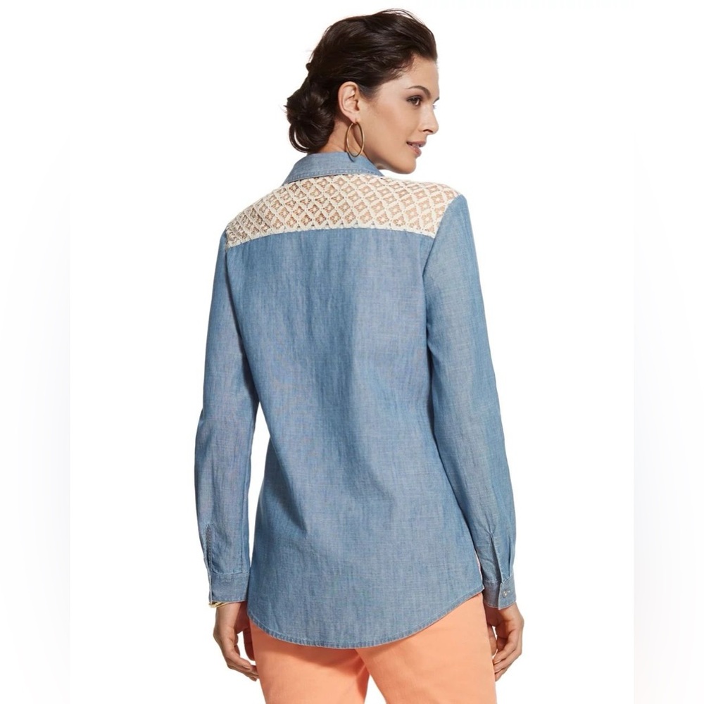 Chico’s Artisan Dreams Cleo Shirt - Picture 11 of 12